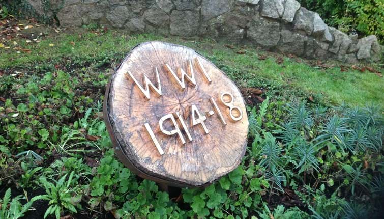 New WWI memorial garden wins environmental award