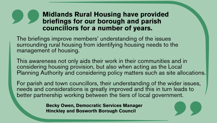 We work with  local authorities