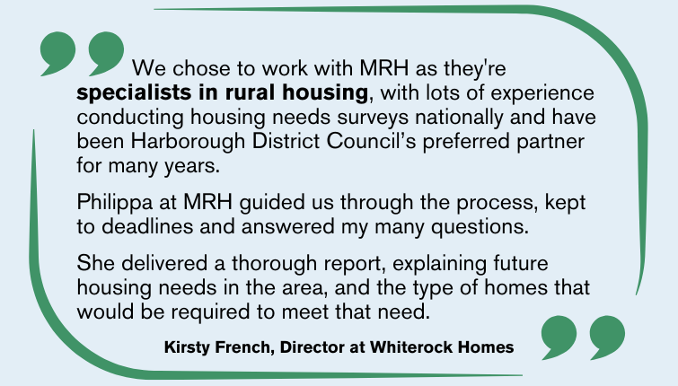 We work with  private developers