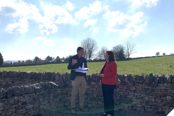 Neil Gilliver And Em Mayor In Youlgrave Crop